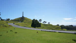 One Tree Hill Auckland Monument Wallpaper