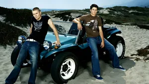 One Tree Hill Beach Scene Wallpaper