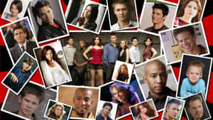 One Tree Hill Cast Collage Wallpaper
