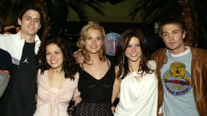 One Tree Hill Cast Reunion Wallpaper