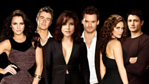 One Tree Hill Cast Reunion Wallpaper
