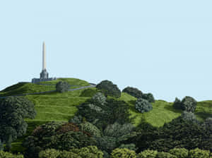 One Tree Hill Monument Auckland Wallpaper