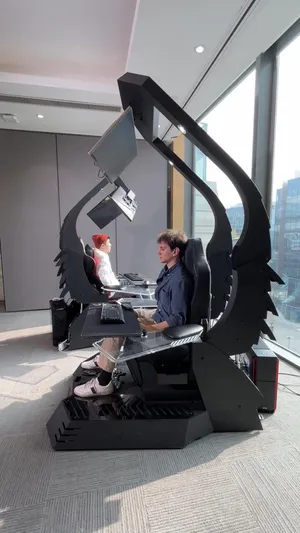 One Will Rule Them All - Conquer Your Gaming Sessions With Our Gaming Chairs Wallpaper