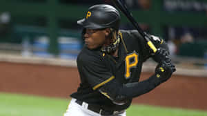 Oneil Cruz Pittsburgh Pirates Baseball Action Wallpaper