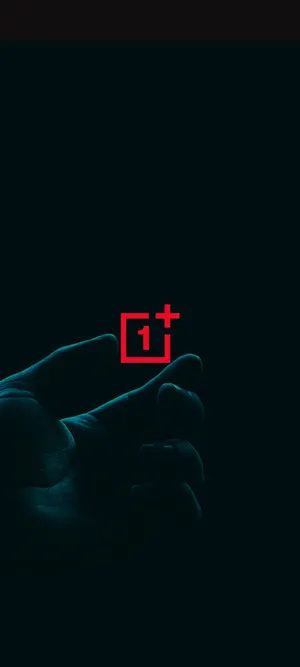 Oneplus Nord Logo With Hand Wallpaper