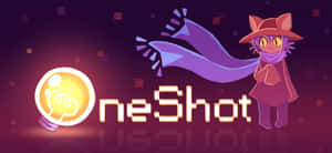 Oneshot Game Artwork Nikoand Lighted Bulb Wallpaper