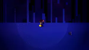 Oneshot Game Character Niko Night Scene Wallpaper