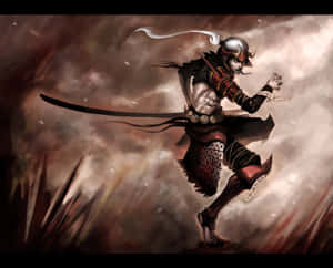 Oni Samurai Anime Fantasy Warrior Demon Wallpaper
