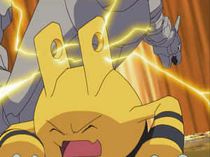 Onix Attacking Elekid Wallpaper