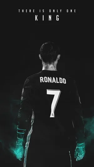 Only One King Cristiano Ronaldo Iphone Wallpaper
