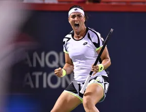 Ons Jabeur Celebrates After Winning Wallpaper