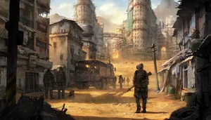Onset Of The Apocalypse: Chaos In The Last City Wallpaper