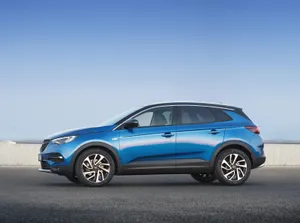 Opel Grandland X In A Stunning Urban Setting Wallpaper