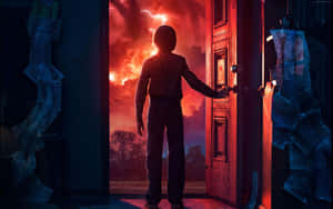 Openning Door Scene Stranger Things Pfp Wallpaper