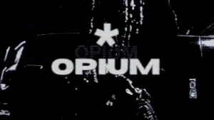 Opium Brand Logo Wallpaper