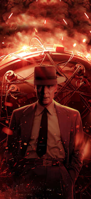 Oppenheimer Movie Poster Wallpaper