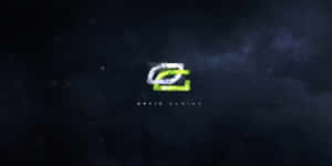 Optic Gaming Logo Dark Background Wallpaper