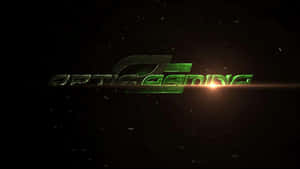 Optic Gaming Logo Glow Wallpaper