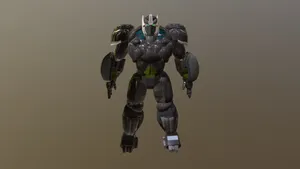 Optimus Primal3 D Render Wallpaper