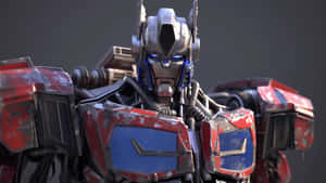 Optimus Prime Close Up Wallpaper