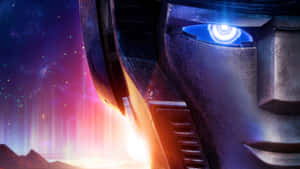 Optimus Prime Close Up Wallpaper
