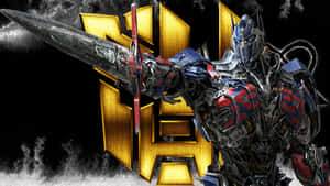 Optimus Prime Face Point Blade Wallpaper