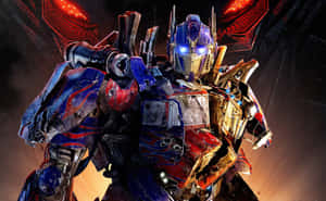 Optimus Prime Face Revenge Fallen Wallpaper