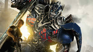 Optimus Prime Heroic Stance Wallpaper