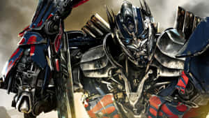 Optimus Prime Heroic Stance Wallpaper