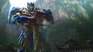 Optimus Prime Heroic Stance Wallpaper