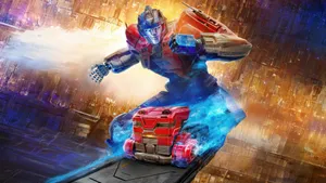 Optimus Prime Heroic Transformation Wallpaper