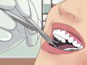 Oral Health Illustration Wallpaper