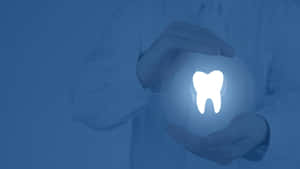 Oral Tooth Glowing Wallpaper