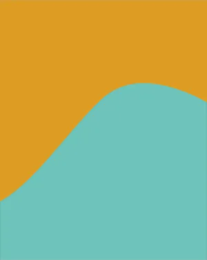 Orange And Blue - A Colorful Combination Wallpaper