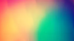 Orange And Blue Rainbow Background Wallpaper