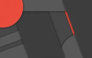 Orange And Gray Material Pattern Wallpaper