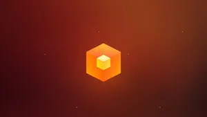 Orange And Yellow Cube Clean 4k Wallpaper