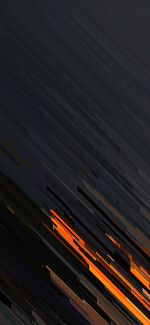 Orange Black Abstract Best Smartphone Wallpaper