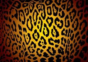 Orange Cheetah Print Wallpaper