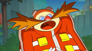 Orange Doctor Eggman Robotnik Wallpaper