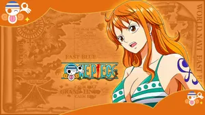 Orange Hair Nami One Piece Wallpaper