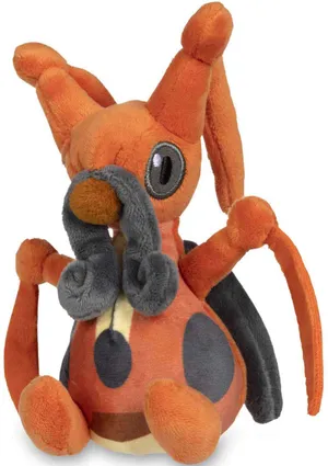 Orange Kricketune Pokemon Plush Toy Wallpaper