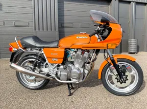 Orange Laverda Jota Motorcycle Wallpaper