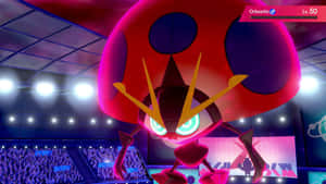 Orbeetle In A Fight Arena Wallpaper
