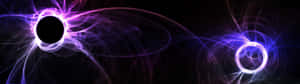 Orbs With Several Purple Auras Wallpaper