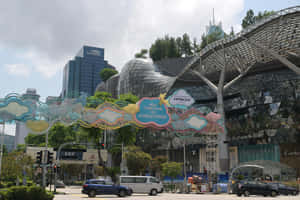 Orchard Road Singapore Christmas Decorations Wallpaper