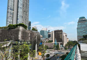 Orchard Road Singapore Urban Landscape Wallpaper