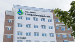 Orebro University Hospital Exterior Sweden Wallpaper