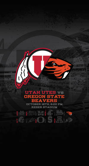 Oregon State University Beavers Vs Utes Wallpaper