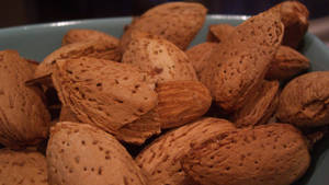 Organic Almond Nuts Wallpaper